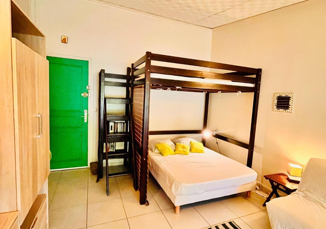 Studio Emeraude - Vue Mer - 6 Personnes Le Moule Ngoại thất bức ảnh